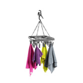 Séchoir à accrocher rectangle, 26 pinces 