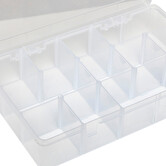 Boîte en plastique compartimentée, grand format Tide'n small