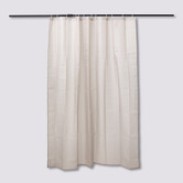 Rideau de douche 180x200cm, beige naturel Colorama