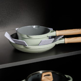 2 protections anti-rayures, gris/rouge