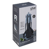 Lot de 5 ustensiles avec support Néo