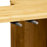 Meuble vasque 2 portes, bambou Lab'n modul