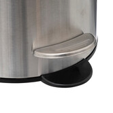 Poubelle métal soft close 3l, métal Bambou