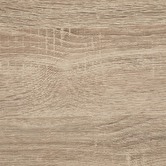 Console 2 tiroirs - effet bois, noir Aliaj