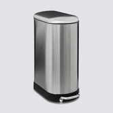 Poubelle slim à pédale métal 30l ariane Ariane