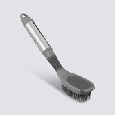 Brosse vaisselle en caoutchou, gris Silver & clean