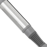 Brosse vaisselle en caoutchou, gris Silver & clean