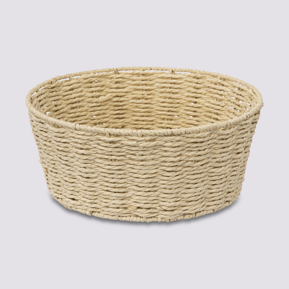 Corbeille tressée ronde 28 cm Kord