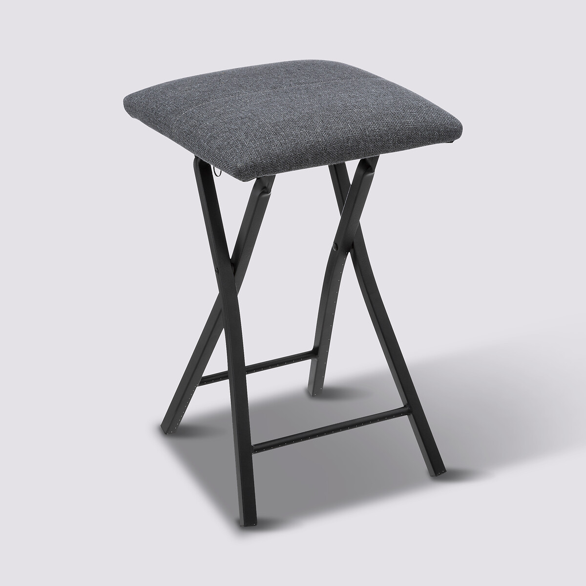 Tabouret pliant, gris Ancien prix : 19,99€