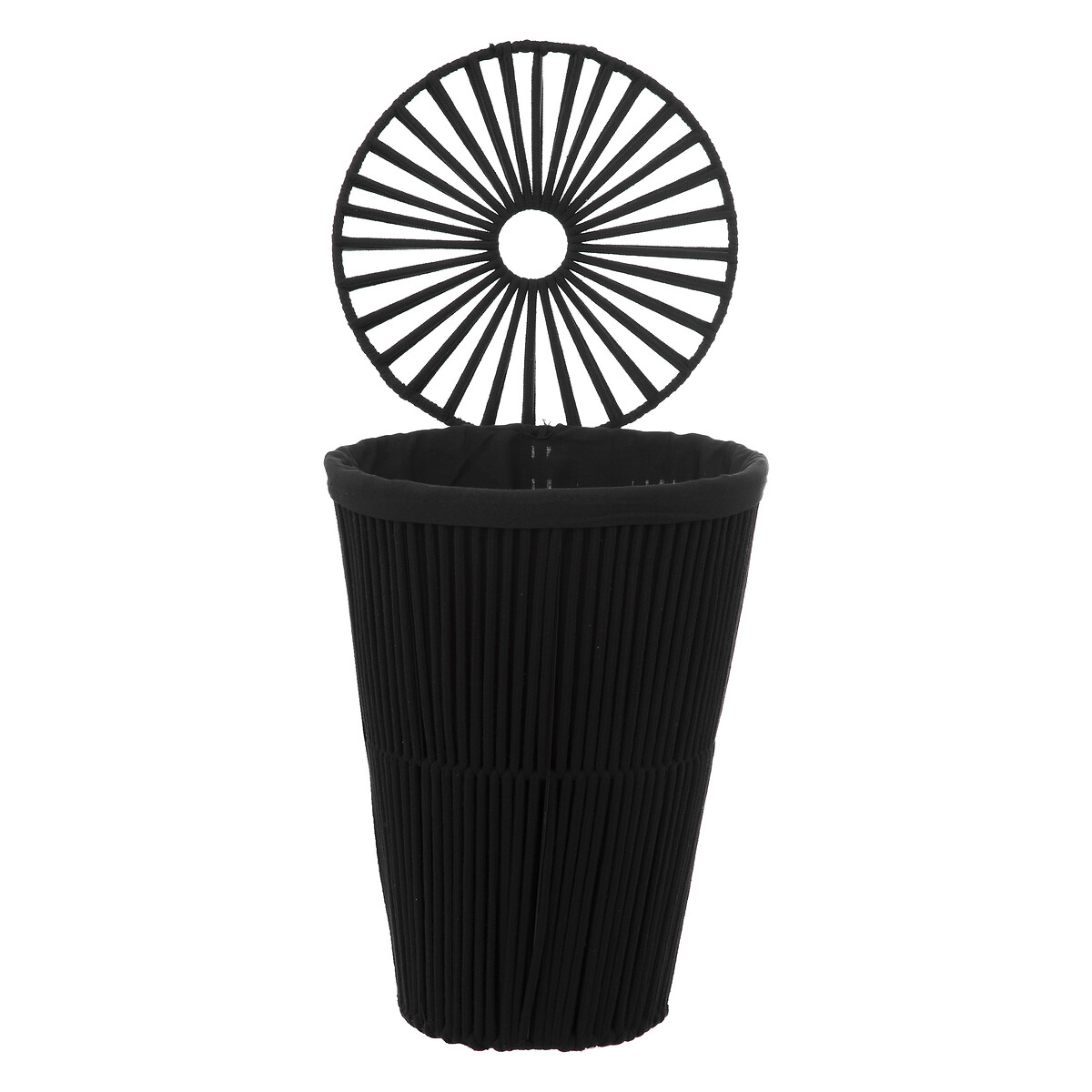 Panier à linge 42l, noir Manille