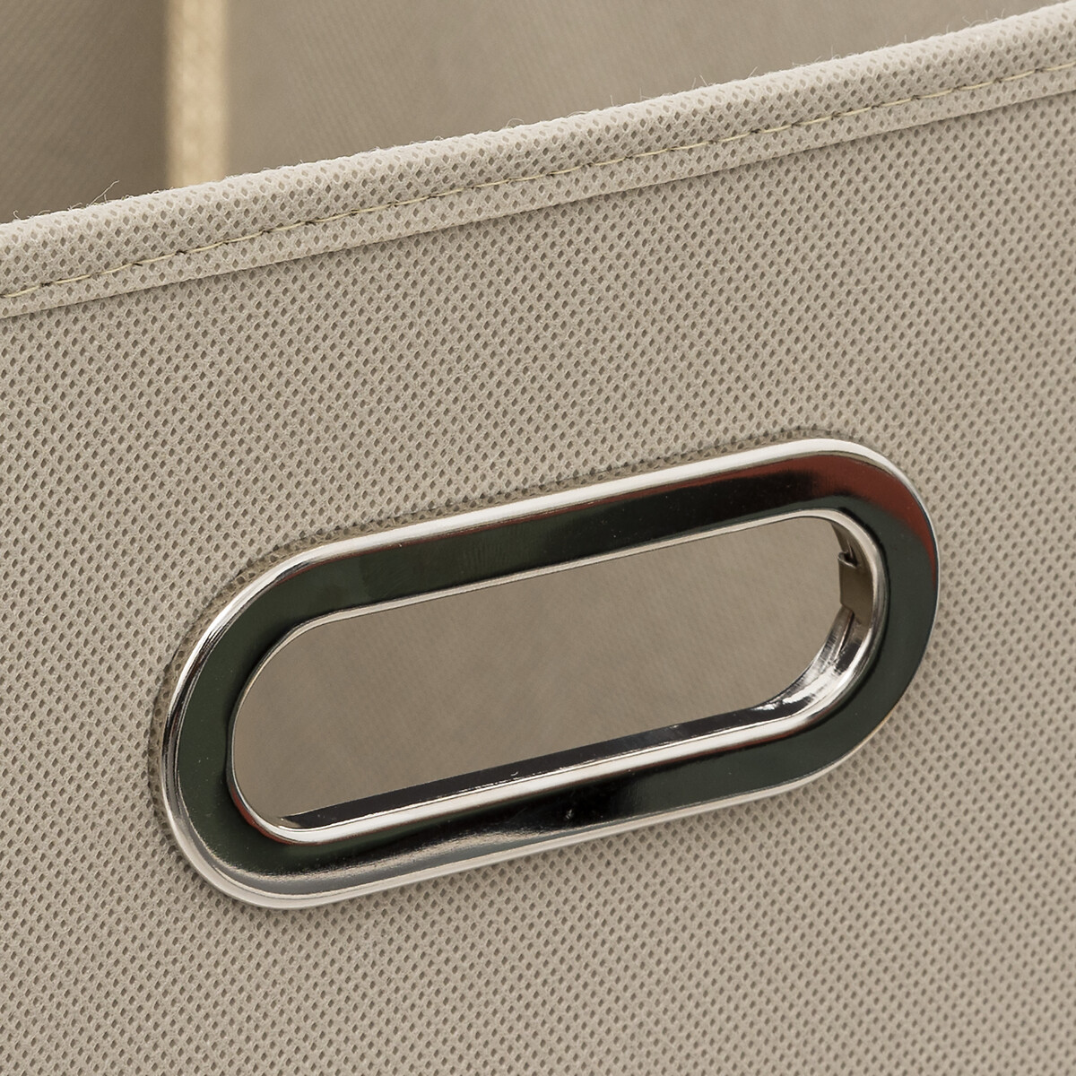 Panier tissu 31x31 cm, lin Mix'n modul