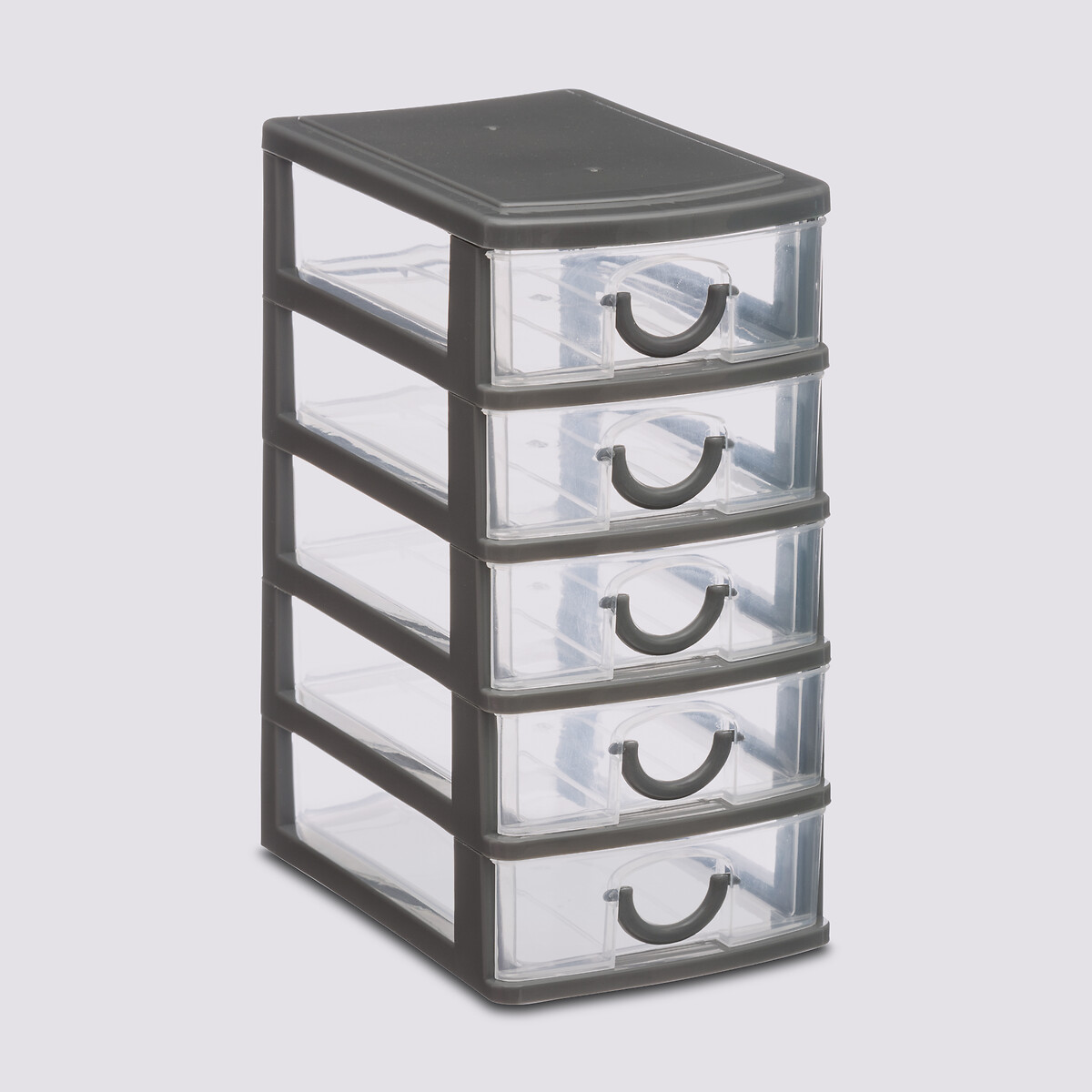 Rangement tour plastique 5 tiroirs, petit modèle Tide'n small