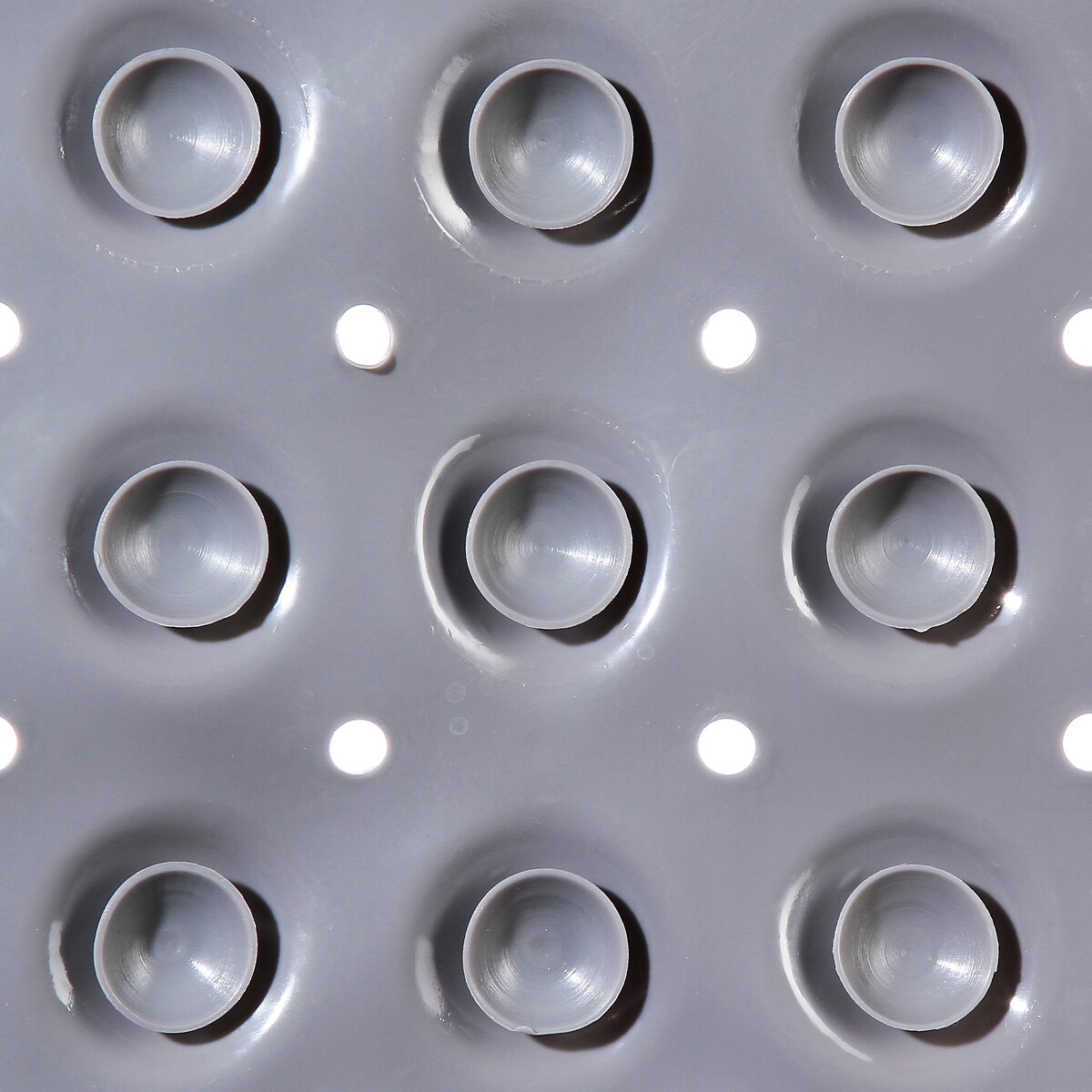 Tapis anti-dérapant 50x50cm, gris 