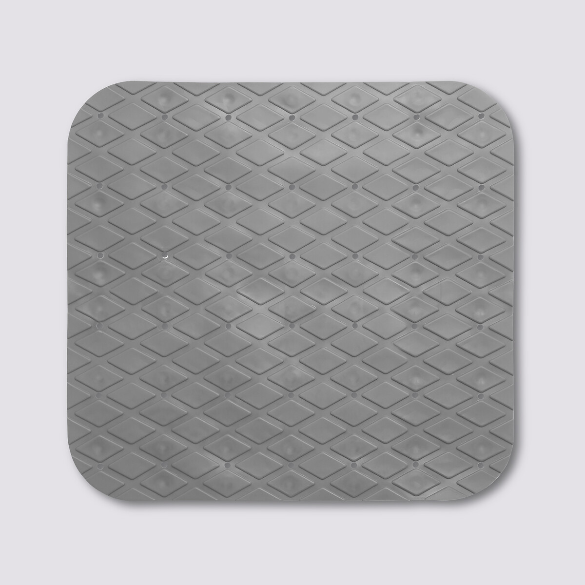 Tapis anti-dérapant 50x50cm, gris galet 