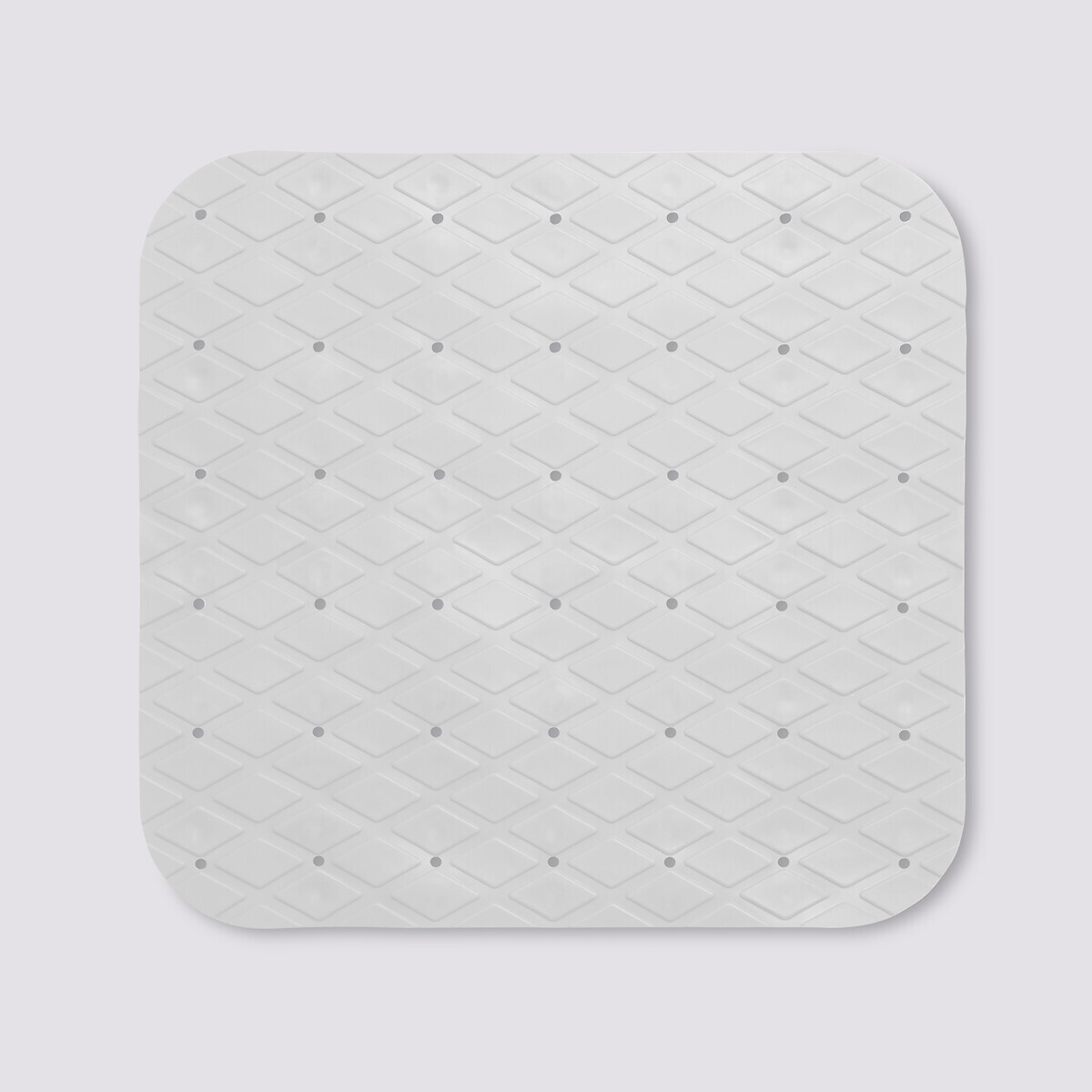 Tapis anti-dérapant 50x50cm, blanc 