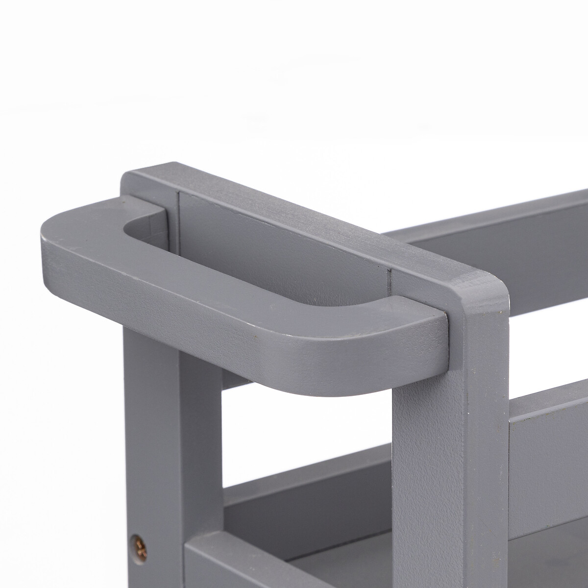 Desserte à roulettes 3 niveaux, gris béton Colorama