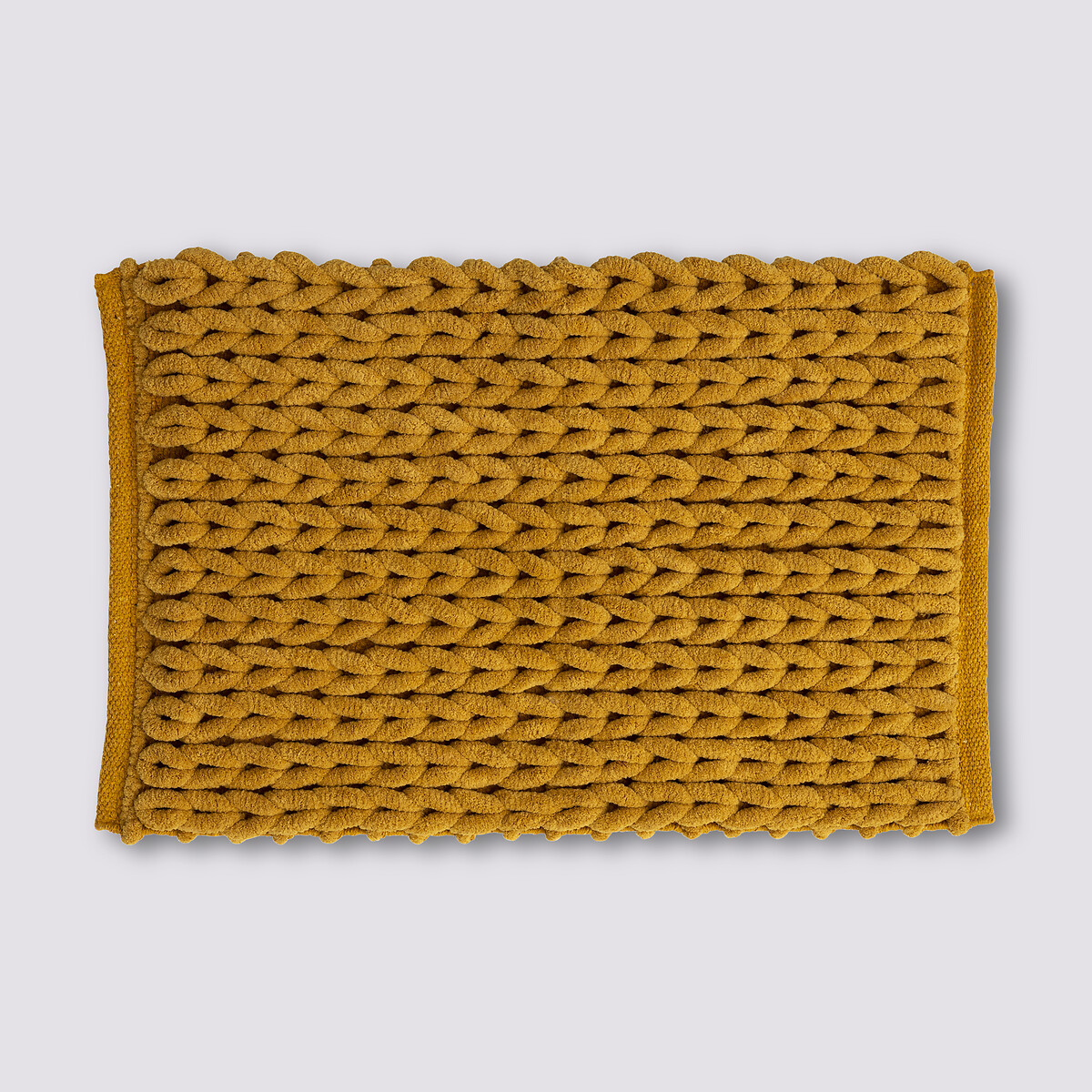 Tapis de bain 50x75 cm, jaune moutarde Colorama