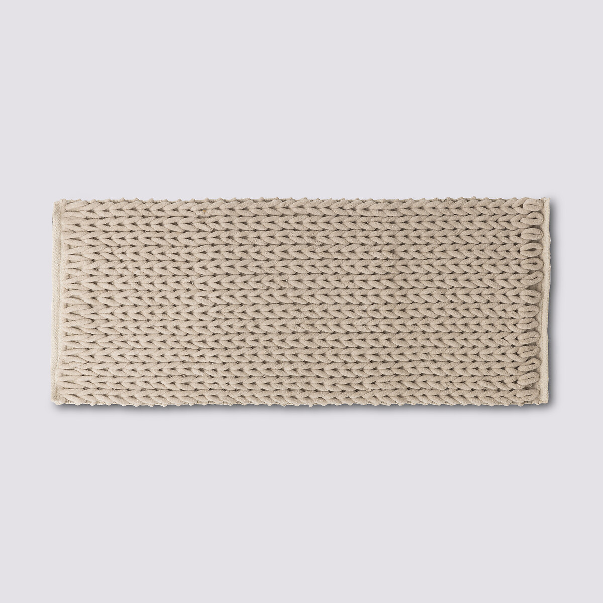 Tapis de bain 50x120 cm, beige naturel Colorama