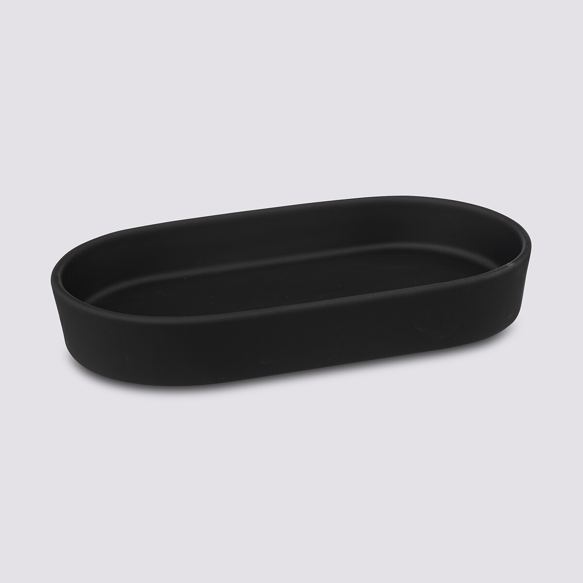 Plateau en grès, noir khôl Colorama