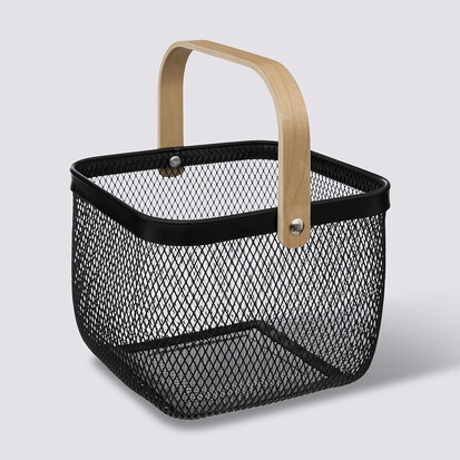 Corbeille carré avec anse 25cm Mayaj