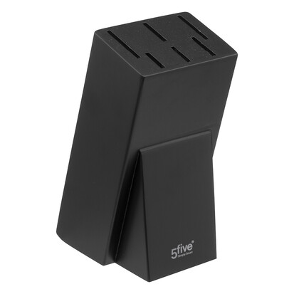Bloc 6 couteaux, noir 