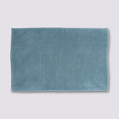 Tapis de bain 50x80 cm, bleu artic Colorama