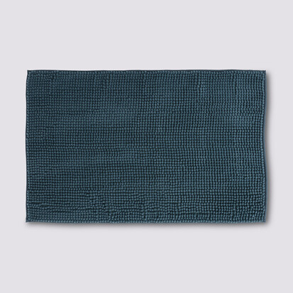 Tapis de bain 50x80 cm, bleu pétrole Colorama
