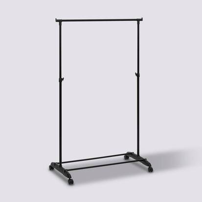 Portant à vêtement simple à roulettes Coaty