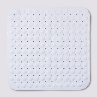 Tapis anti-dérapant 50x50cm, blanc 