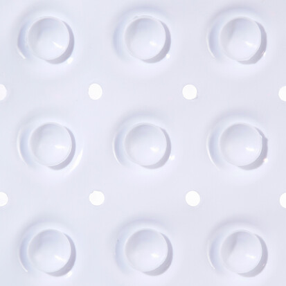 Tapis anti-dérapant 50x50cm, blanc 