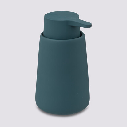 Distributeur de savon 250ml, bleu pétrole Colorama
