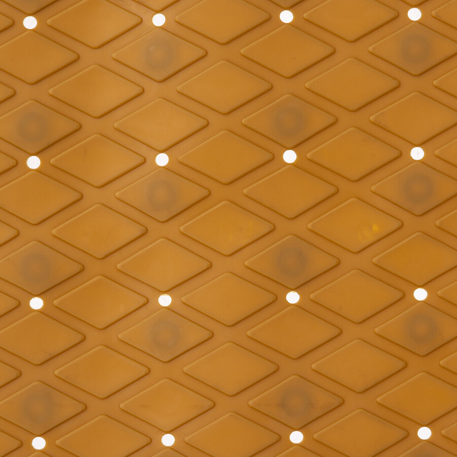 Tapis anti-dérapant 75x35cm, marron malt Colorama