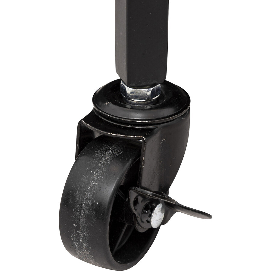 Desserte grand modèle 2 niveaux, noir Aliaj