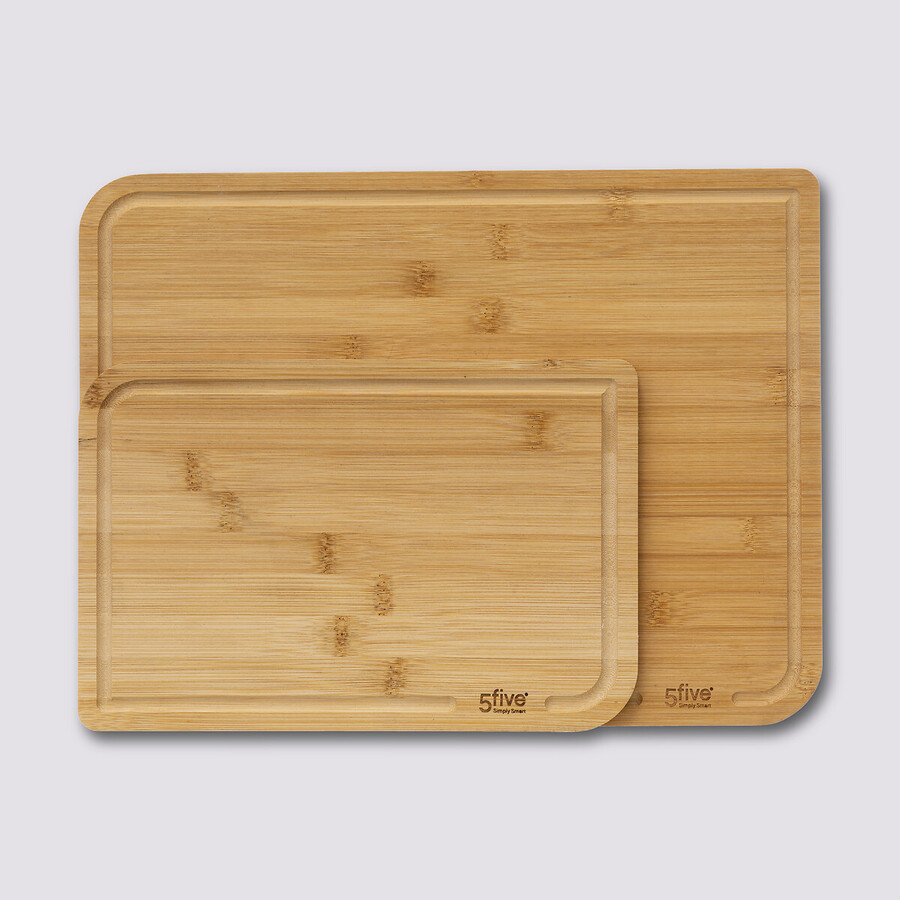 Lot de 2 planches à découper Bambou