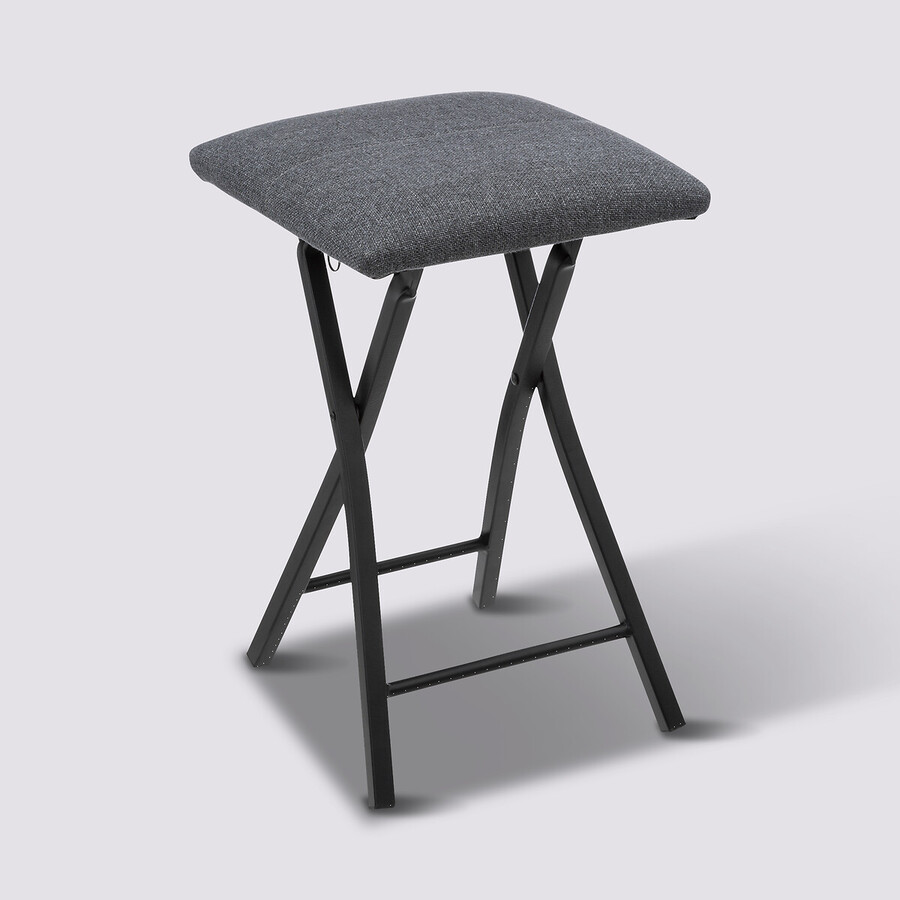 Tabouret pliant, gris Ancien prix : 19,99€