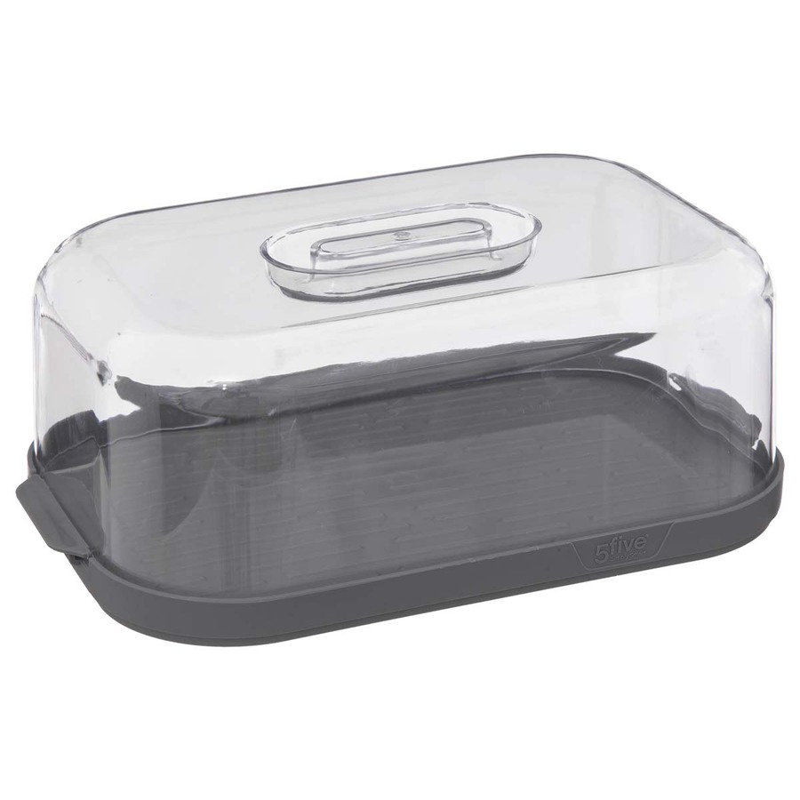 Boîte à fromage et beurrier, gris Fresh eat