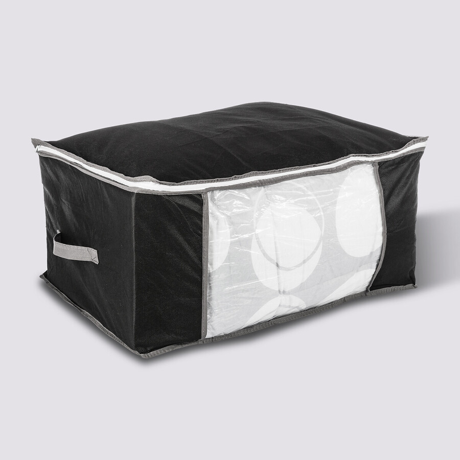 Housse rangements lit petit modèle, noir Dressy