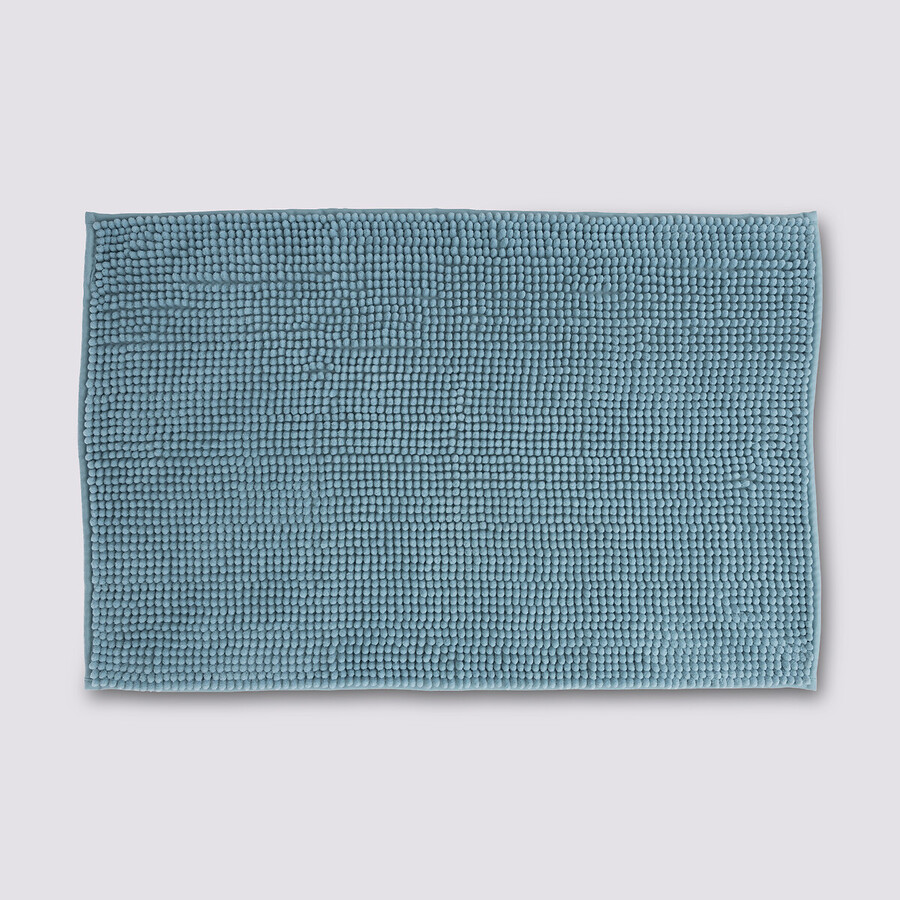Tapis de bain 50x80 cm, bleu artic Colorama