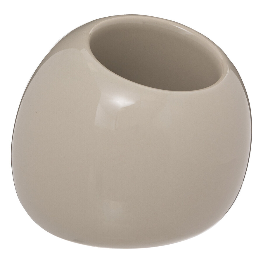 Brosse wc céramique, beige naturel Colorama