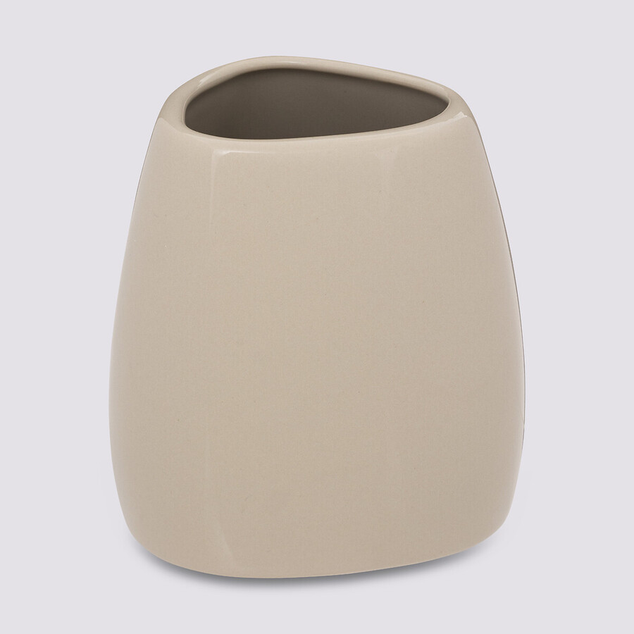 Gobelet en céramique, beige naturel Colorama