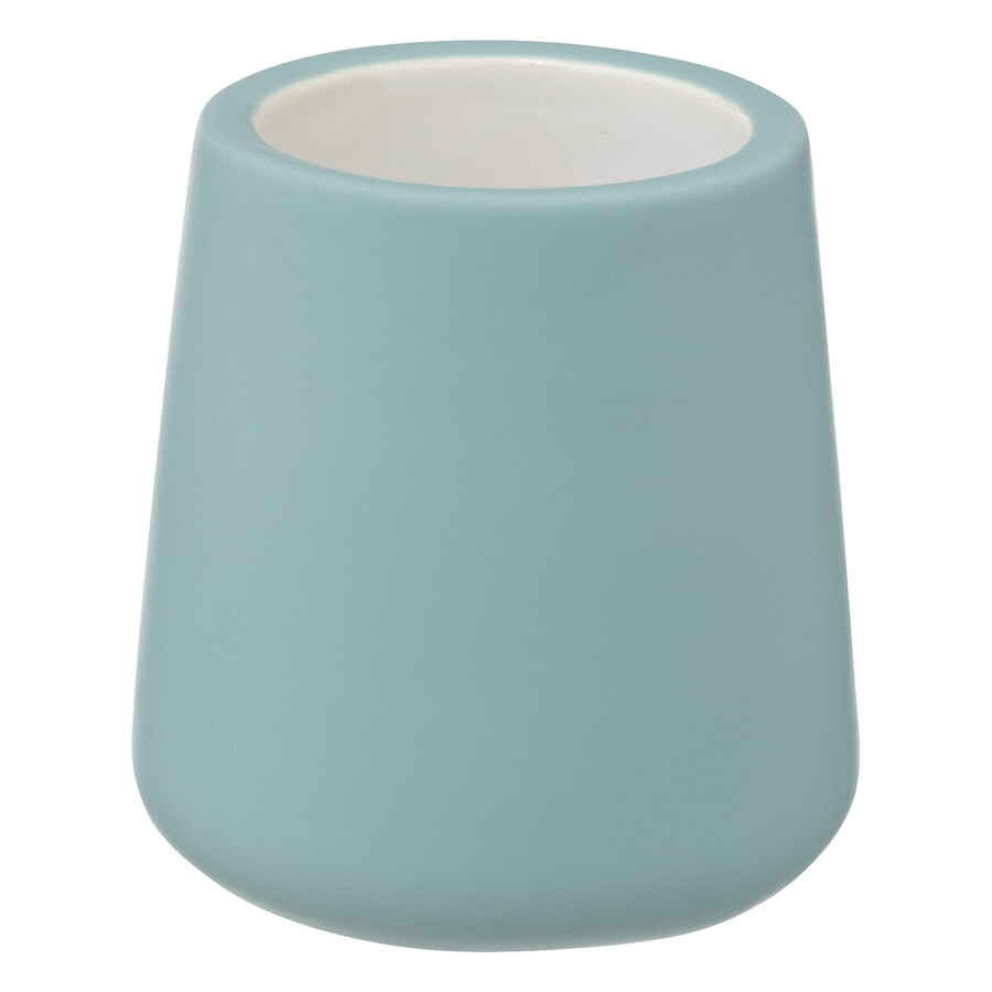 Brosse wc céramique, bleu artic Colorama