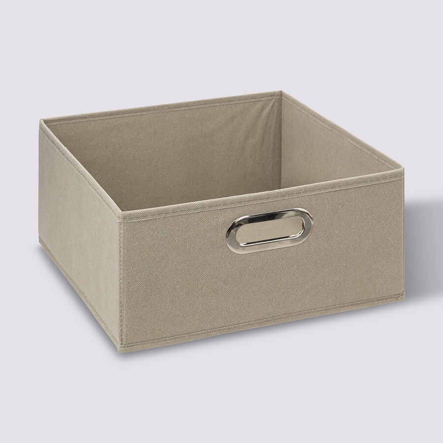 Panier tissu 31x15 cm, lin Mix'n modul