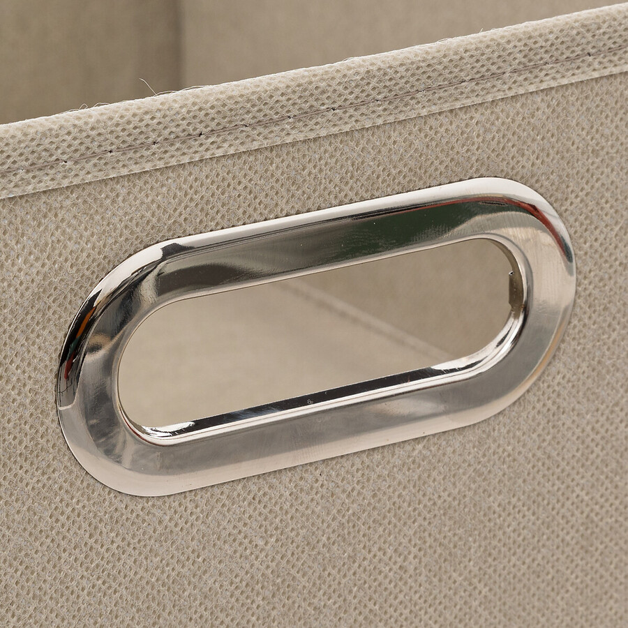 Panier tissu 31x15 cm, lin Mix'n modul