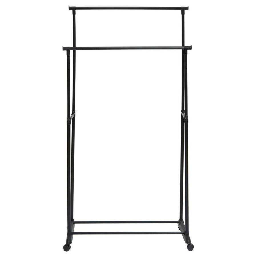 Portant à vêtement double à roulettes Coaty