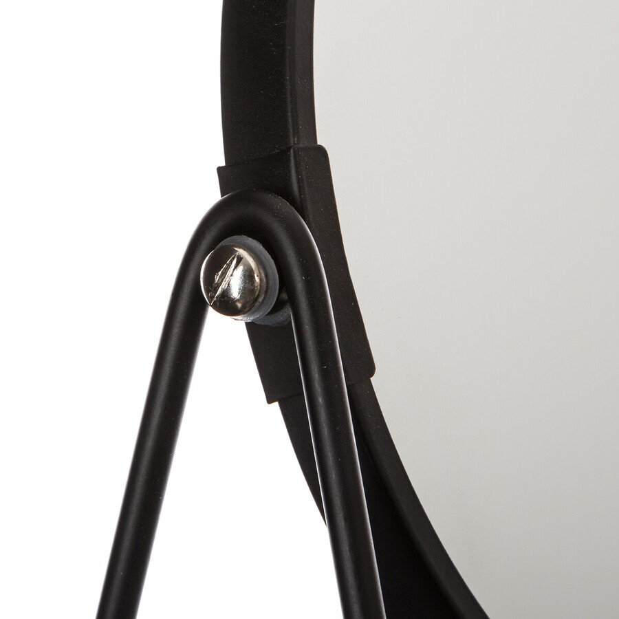Miroir balancoire avec pieds d17cm, noir 