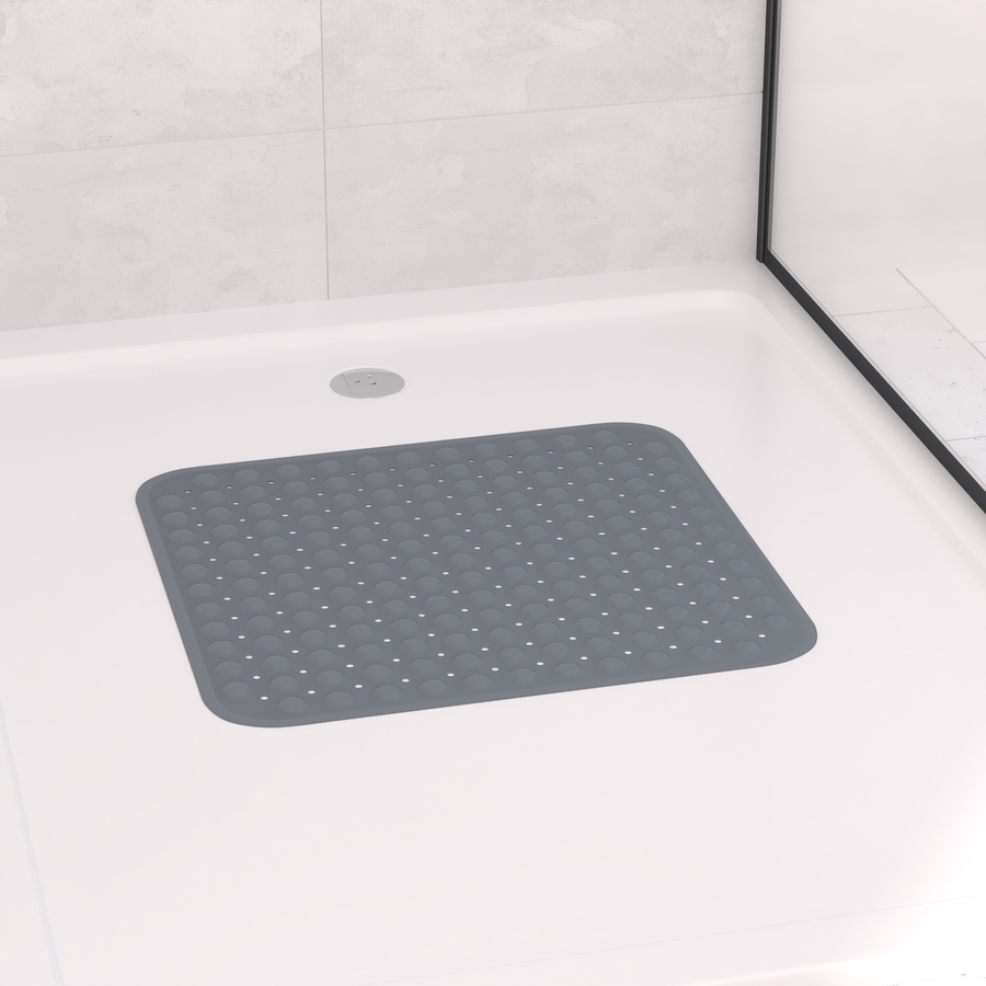 Tapis anti-dérapant 50x50cm, gris 