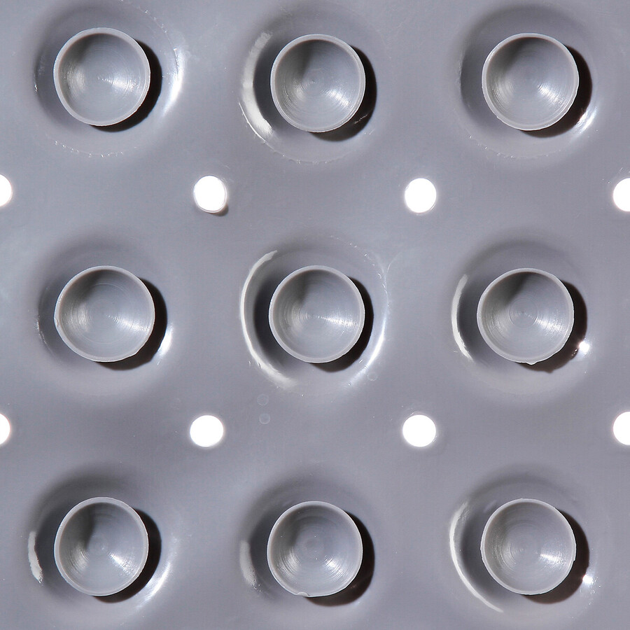 Tapis anti-dérapant 50x50cm, gris 