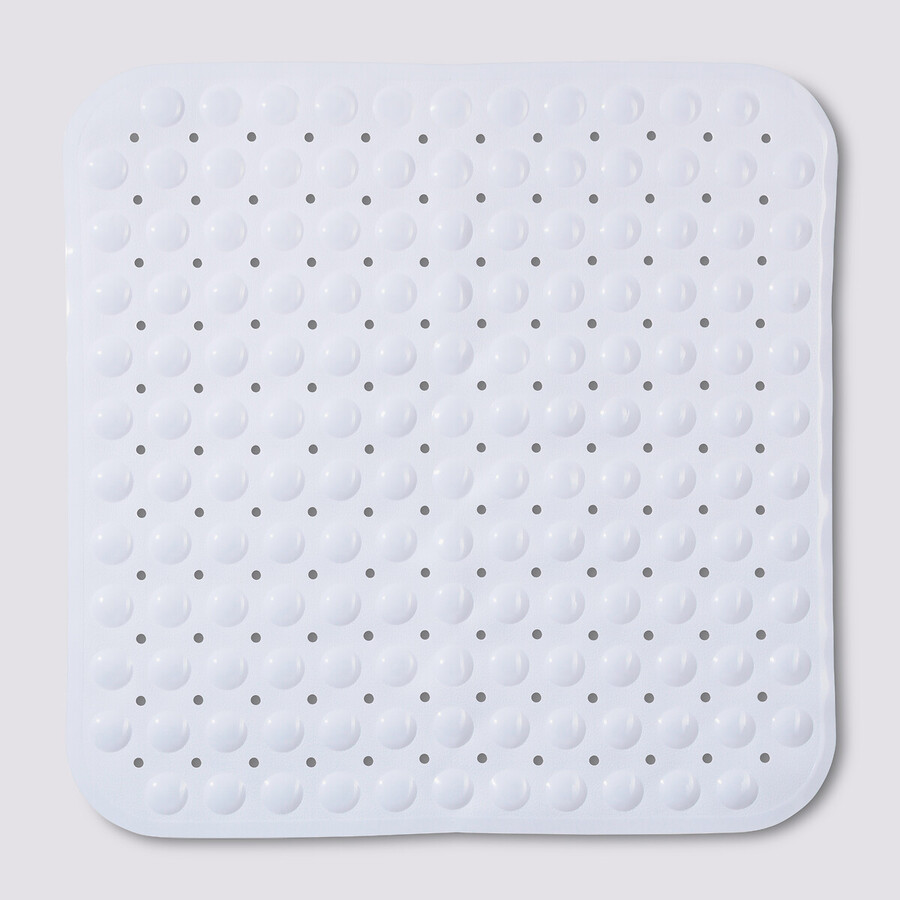 Tapis anti-dérapant 50x50cm, blanc 