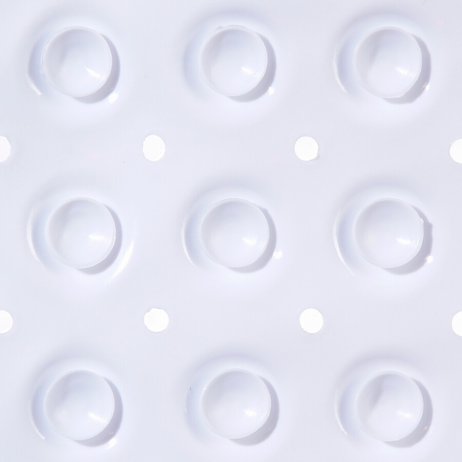 Tapis anti-dérapant 50x50cm, blanc 