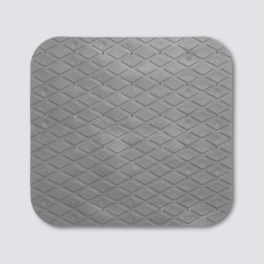 Tapis anti-dérapant 50x50cm, gris galet 